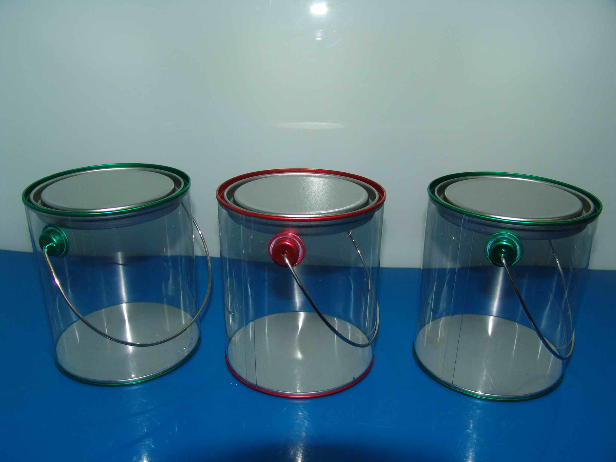 clear bucket,pvc bucket,clear pail,pvc pails,clear paint can,pvc paint